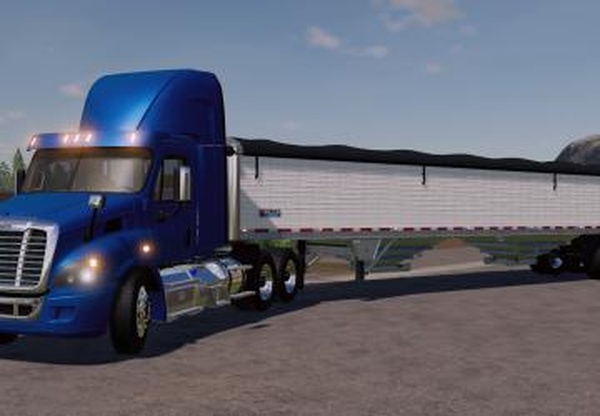 Freightliner Cascadia 113 Evolution Day Cabv2.0.0.0 для Farming Simulator 2019 (v1.6.x)