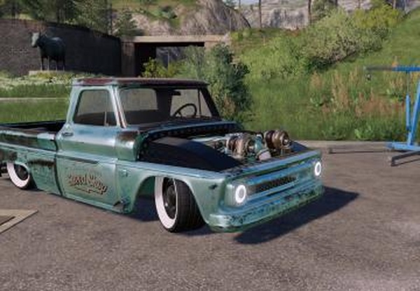 Chevrolet C10 1966 Twin Turboверсия 1.0.0.0 для Farming Simulator 2019 (v1.6.x)
