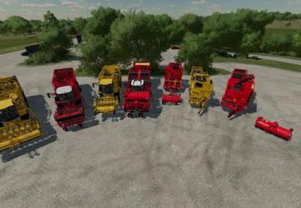 Multi Fruit Harvester Packверсия 1.1.0.1 для Farming Simulator 2022