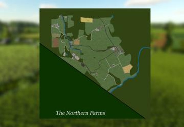 Карта «The Northern Farms»версия 1.0.0.0 для Farming Simulator 2022