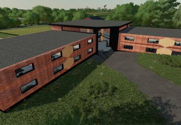 Stani’s town hallверсия 1.1.0.0 для Farming Simulator 2022