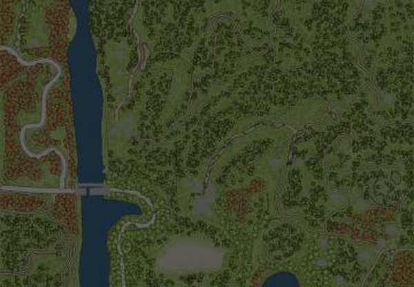 Карта «Дровосеки» Осень-летоверсия 1.0 для Spintires: MudRunner (v18.10.18)
