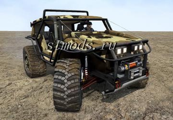 Газ «Тигр» Камуфляжверсия 29.04.19 для Spintires: MudRunner (v22.03.19)