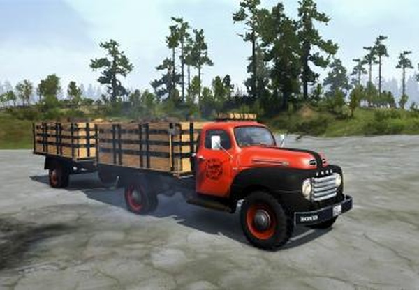 FORD F3 1953версия 1.2 для Spintires: MudRunner (v18/05/21)
