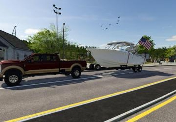 27ft Grady-White Boatsверсия 1.0.0.0 для Farming Simulator 2025