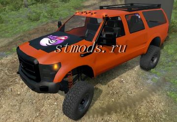2011 Ford Excursionверсия 1.0 для Spintires: MudRunner (v22.03.19)