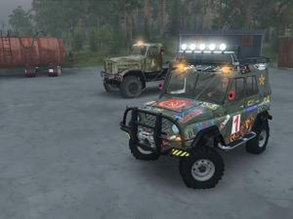 УаЗ-469 «Anjela»версия 1 для SpinTires (v03.03.16)