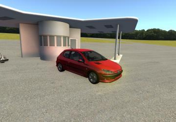 PEUGEOT 206версия 1.0 для BeamNG.drive (v0.13-0.15)
