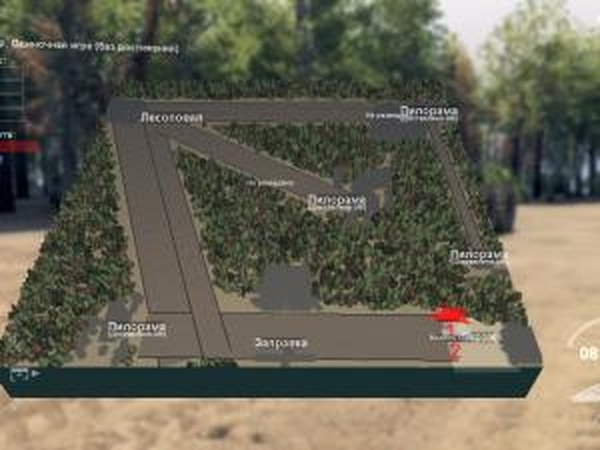 Карта «Level-2»версия 1 для SpinTires (v03.03.16)