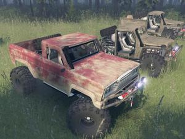 Jeep Willys Pickup Crawler 1960версия 2.5.3 (06.03.17) для SpinTires (v03.03.16)