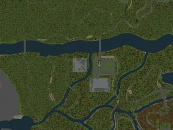 Карта «Река перильная»версия 1 для SpinTires (v03.03.16)