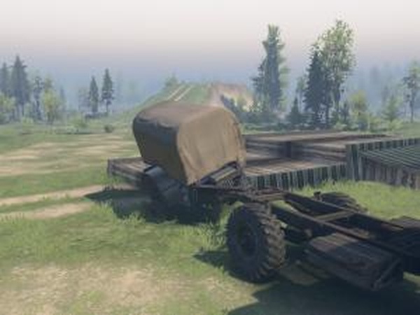 Крепление дефолтных прицепов-тележекверсия 1.0 для SpinTires (v03.03.16)