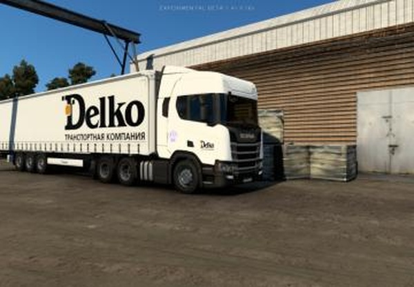 Комбо Скин Delkoверсия 5.5 для Euro Truck Simulator 2 (v1.41.x)