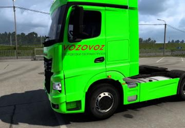 Скин vozovoz для Камаз 54901версия 1.0 для Euro Truck Simulator 2 (v1.40.x)