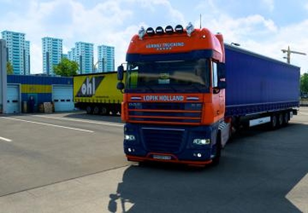 Скин Lopik Holland для DAF XF 105версия 1.0 для Euro Truck Simulator 2 (v1.40.x)