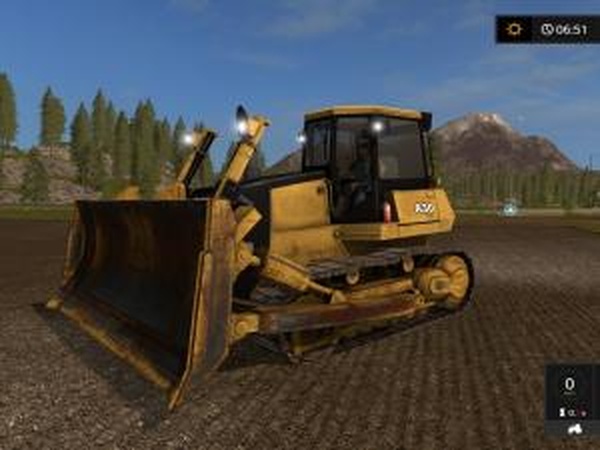Rotech 830 Bulldozerверсия 1.0 для Farming Simulator 2017 (v1.3)