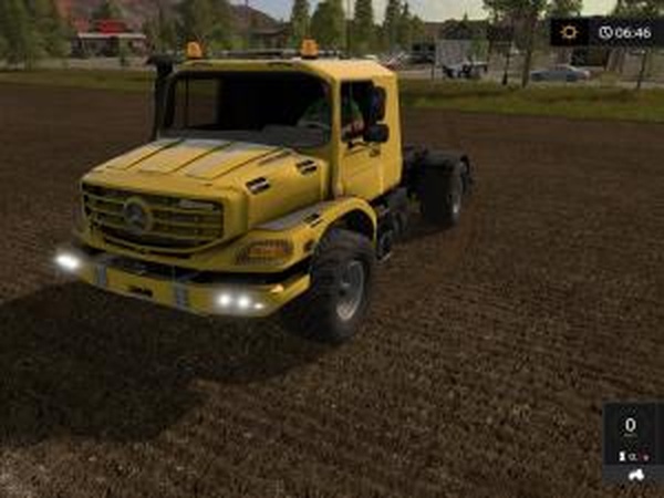 Mercedes-Benz Zetrosверсия 1.0 для Farming Simulator 2017 (v1.3)