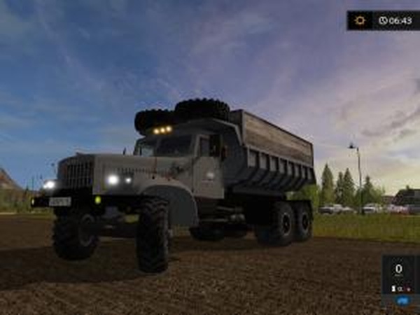 КрАЗ-256Б1версия 1.0 для Farming Simulator 2017 (v1.3)