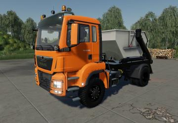MAN TGS 18.500 Skip Packверсия 1.1.1.0 для Farming Simulator 2019 (v1.6.x)