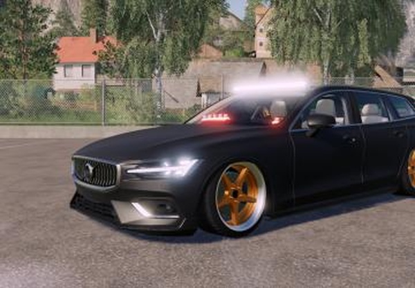 Volvo V60 Inscriptionверсия 1.0.0.0 для Farming Simulator 2019 (v1.6.x)