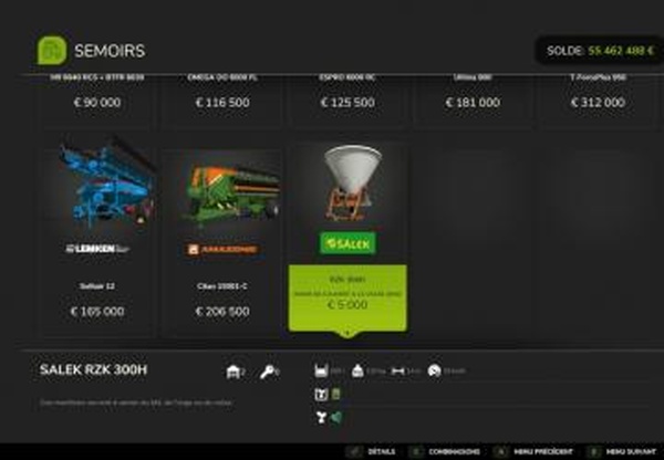 Cover crop seederверсия 1.0.0.0 для Farming Simulator 2025