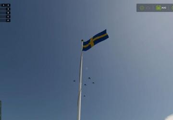 Swedish Flagверсия 1.0.0.0 для Farming Simulator 2025