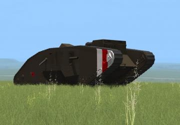 Танк Mark IV Tankверсия 1.11 для BeamNG.drive (v0.14)