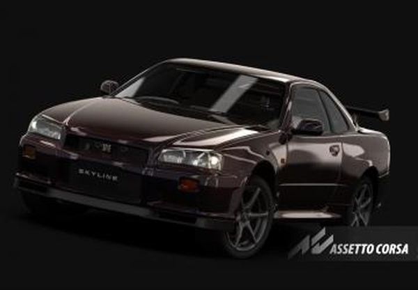 2000 Nissan Skyline GT-R Series I Limited Color Midnight Purple III (R34)v1.0 для Assetto Corsa