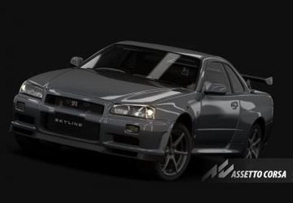 2000 Nissan Skyline GT-R Series II (R34)v1.0 для Assetto Corsa