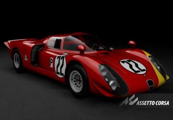 WSC69 Alfa Romeo T33/2версия 1.0 для Assetto Corsa