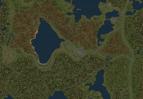 Карта «Меж озёр»версия 27.04.19 для Spintires: MudRunner (v19.11.18)