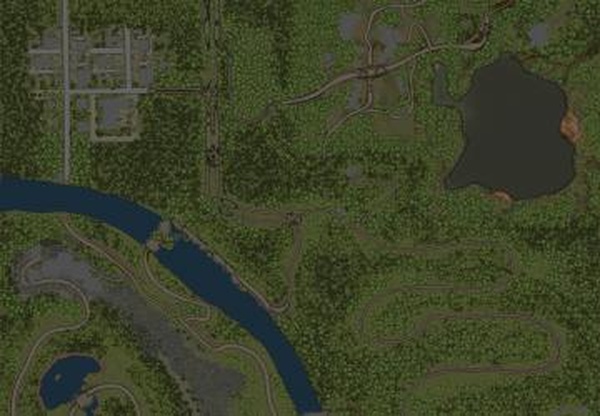 Карта «Дорога в город»версия 1.0 для Spintires: MudRunner (v19.11.18)