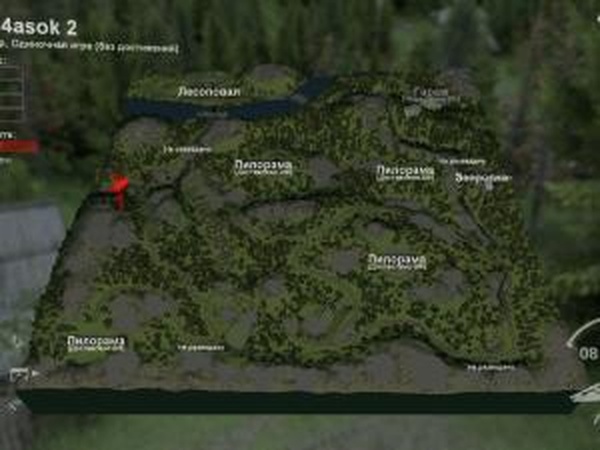 Карта «На часок 2»версия 1.0 для SpinTires (v03.03.16)