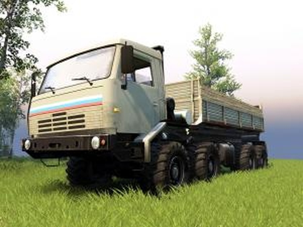 КамАЗ «Сибирь»версия 1.0 для SpinTires (v03.03.16)