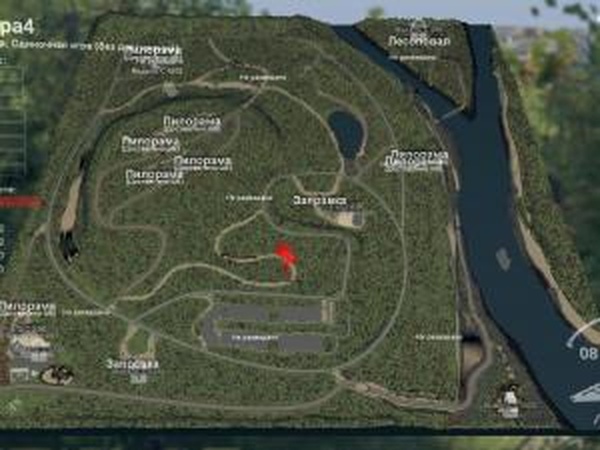 Карта «Mapa 4»версия 1 для SpinTires (v03.03.16)