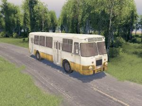 Динамический объект: ЛиАЗ-677версия 2.0 для SpinTires (v03.03.16)
