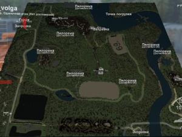 Карта «69 Волга»версия 1.1 для SpinTires (v03.03.16)