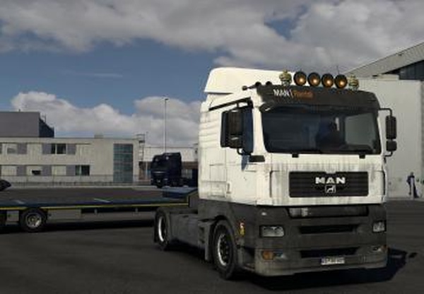 Грязный Man TGAверсия 1.0 для Euro Truck Simulator 2 (v1.40.x, - 1.43.x)