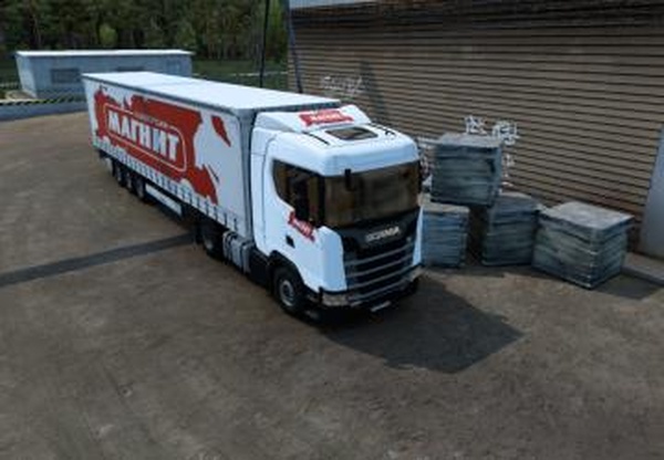Комбо  Скин Магнитверсия 5.0.1 для Euro Truck Simulator 2 (v1.40.x)