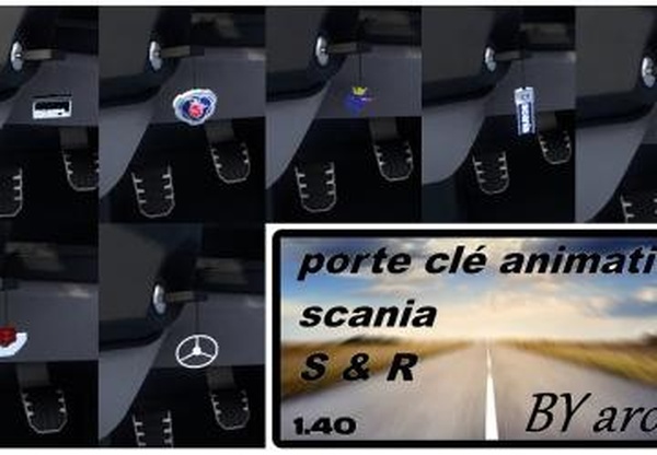 Scania S&R Animation Keyверсия 1.0 для Euro Truck Simulator 2 (v1.40.x)