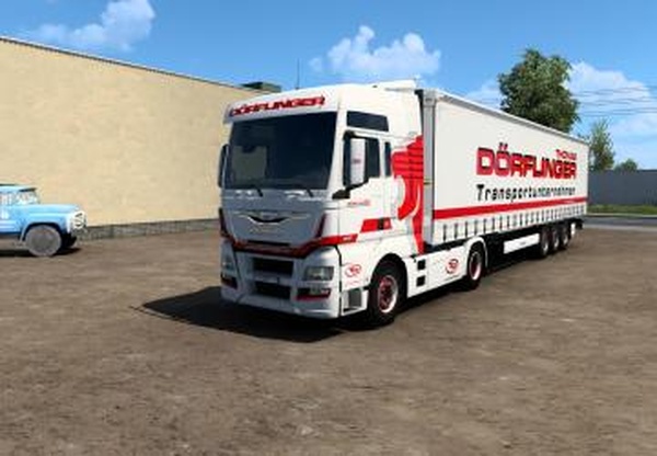 Комбо скин Thomas Dörflinger Transportunternehmenv1.0 для Euro Truck Simulator 2 (v1.40.x)