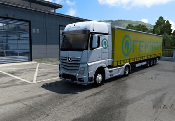 Комбо скин Гекконверсия 1.0 для Euro Truck Simulator 2 (v1.40.x)