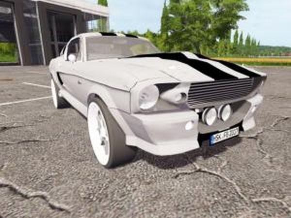 Ford Mustang Shelby GT500 «Eleanor»версия 04.12.16 для Farming Simulator 2017 (v1.2.1)
