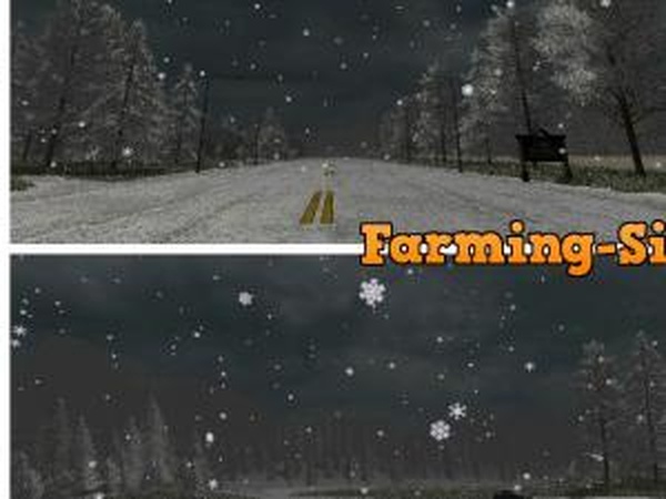 Текстуры «Snow Edition Texture Pack»версия 1.0 для Farming Simulator 2017