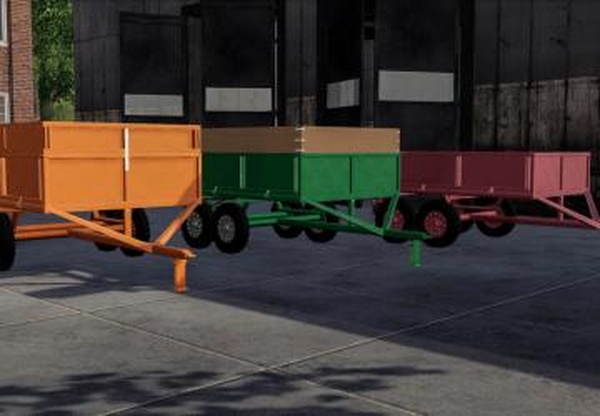 Homemade Small Trailerверсия 1.0.0.0 для Farming Simulator 2019