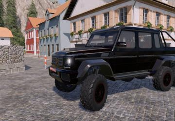 Mercedes-Benz Brabus B63S-700 6X6версия 1.0.0.0 для Farming Simulator 2019 (v1.6.x)