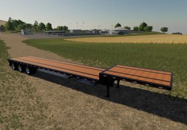 Step Deck Trailer IBM LPM85версия 1.0.0.0 для Farming Simulator 2019 (v1.6.x)