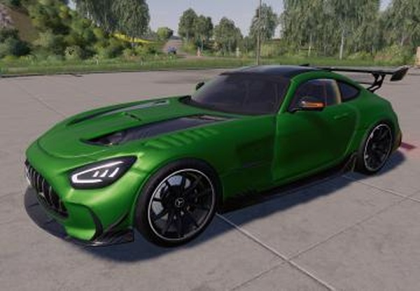 Mercedes-Benz AMG GT Black Seriesверсия 1.0.0.0 для Farming Simulator 2019 (v1.6.x)