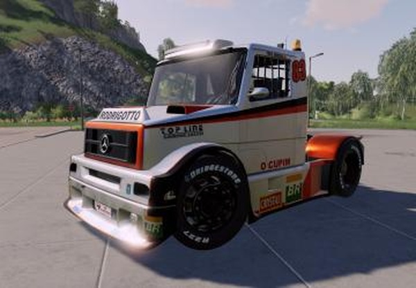Mercedes-Benz Formula Truckверсия 1.0.0.0 для Farming Simulator 2019 (v1.6.x)