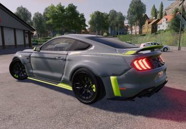 Ford Mustang RTR Spec5 2019версия 1.0.0.0 для Farming Simulator 2019 (v1.6.x)